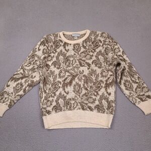 Vintage Stefano International Sweater Women's Small Geometric Acrylic USA Made‎